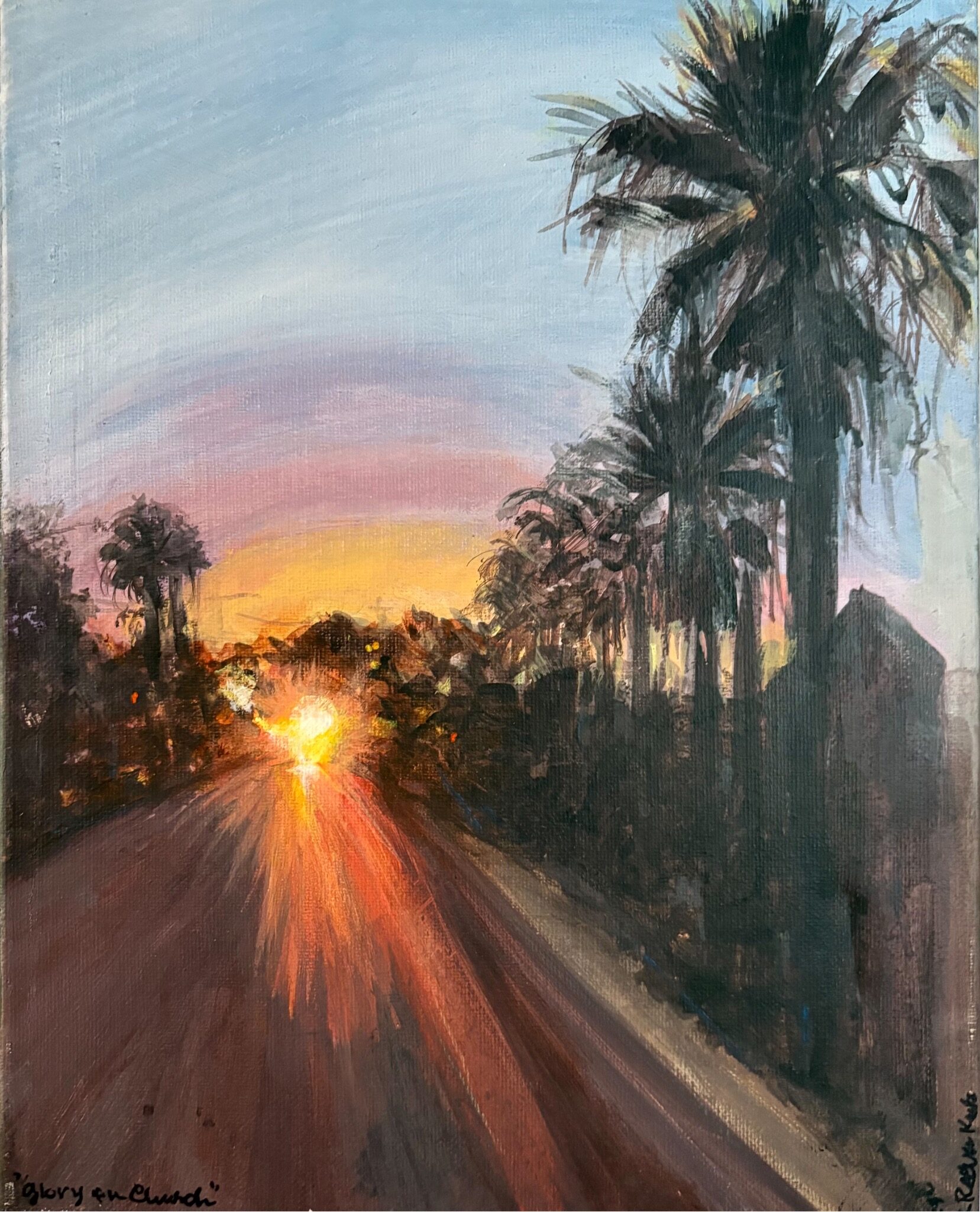 Glory on Church Street by Robin Reeves Kautz