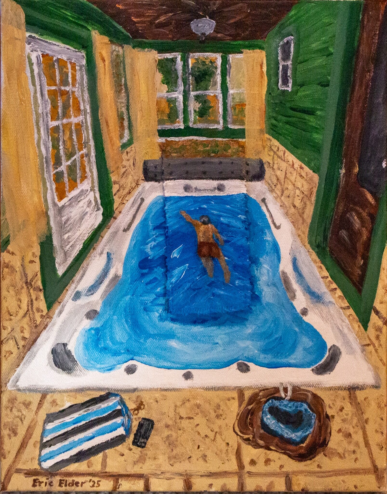 Man at Bath 2025 by Eric Elder