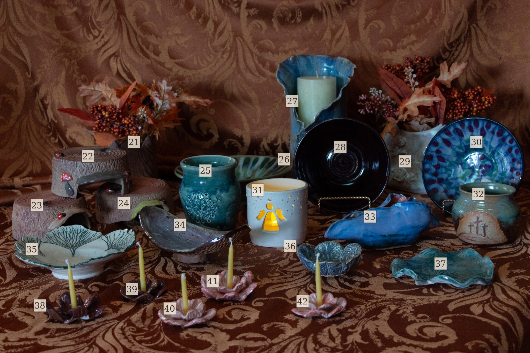 Numbered Collection 21-42 by Tracy Schultz