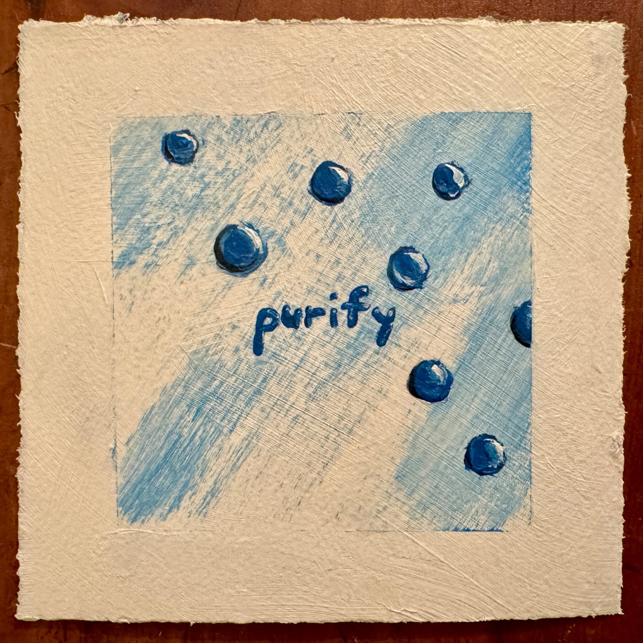 Purify - Blue by Eric Elder