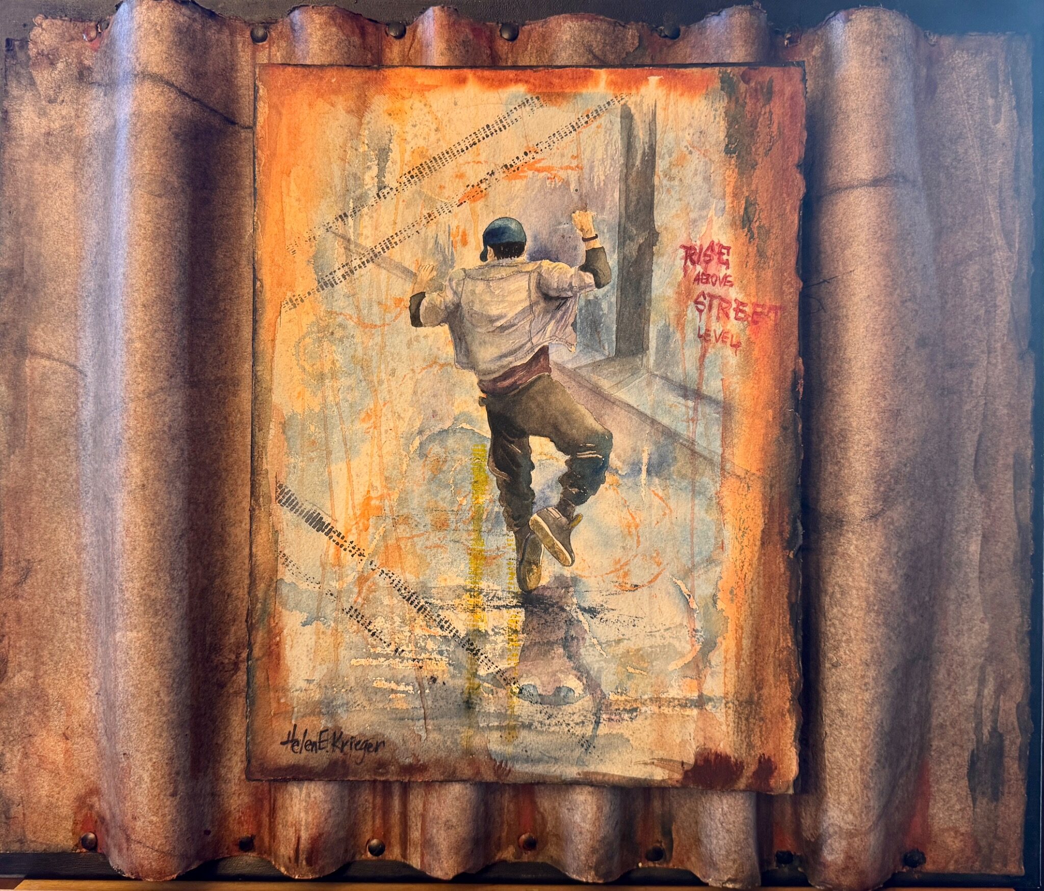 Rise Above Street Level by Helen Krieger