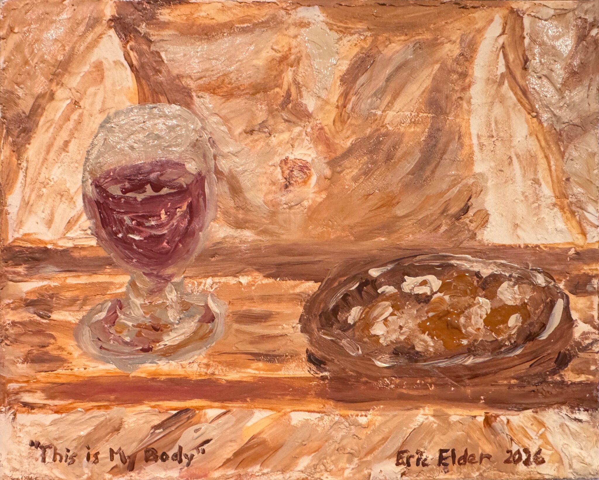 This is My Body (Sinopie) by Eric Elder